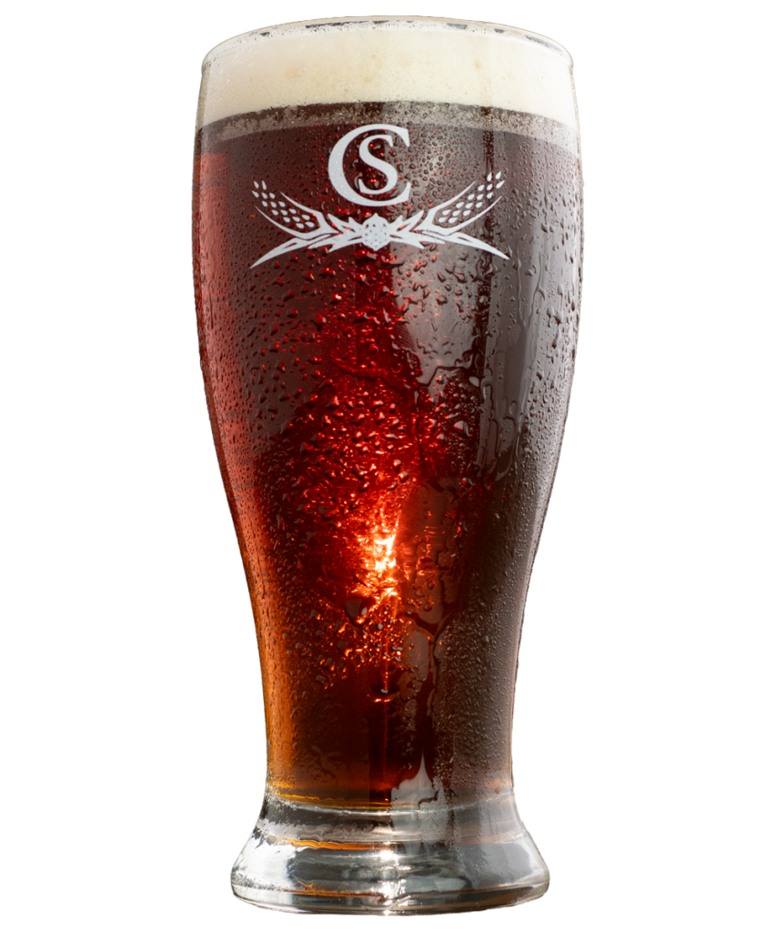 Shawnigan Irish Ale pint